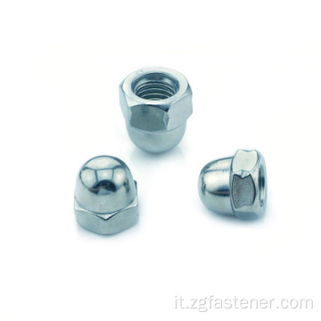 Din1587 Blue White Zinc Acorn Exagon Nuts M4M5M6M8